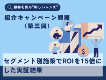 顧客紹介価値（CRV）で変わる紹介キャンペーン戦略（第三回）のアイキャッチ画像